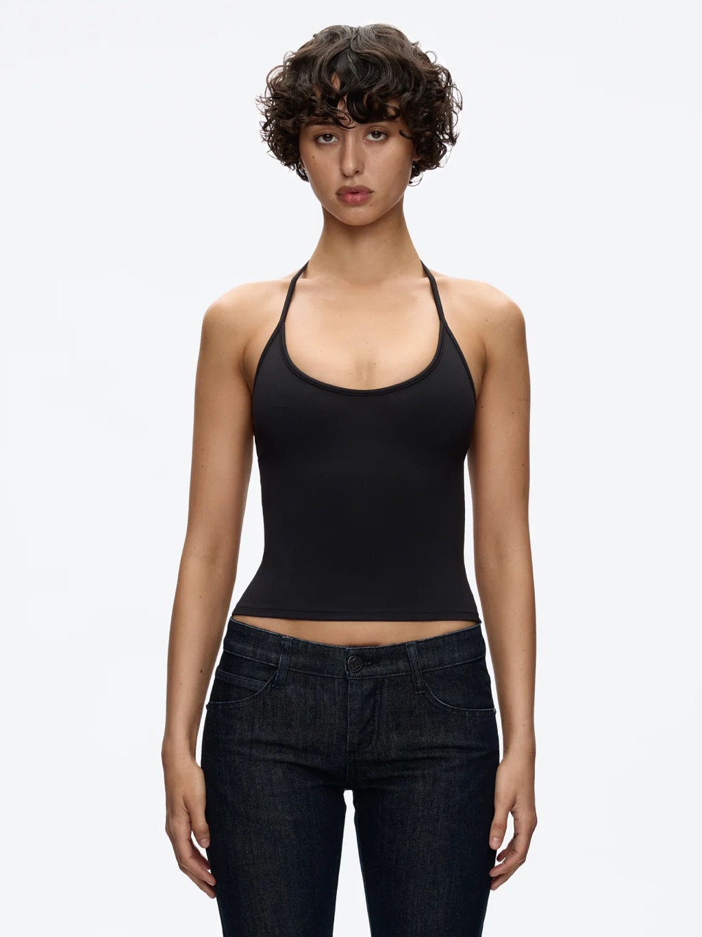 Tankair Half Moon Halter Tank Top